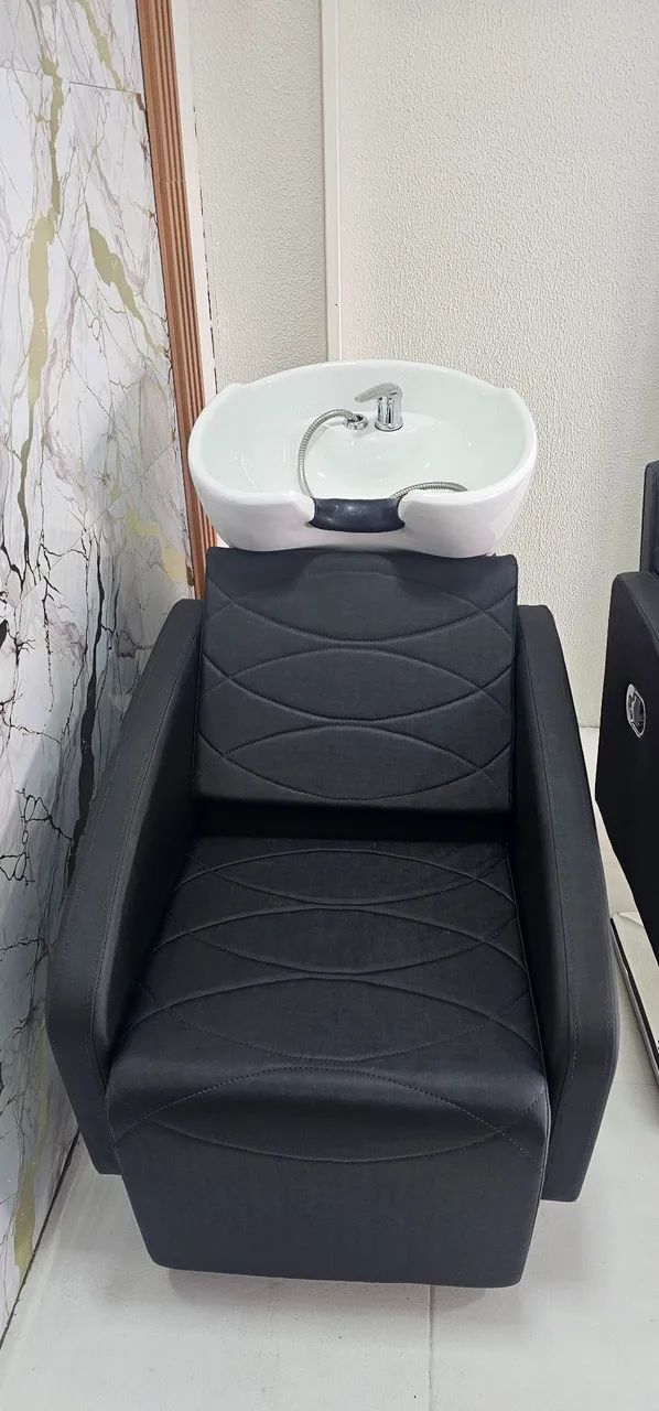Vendo lavatório e cadeira reclinável sem uso - Foto 3