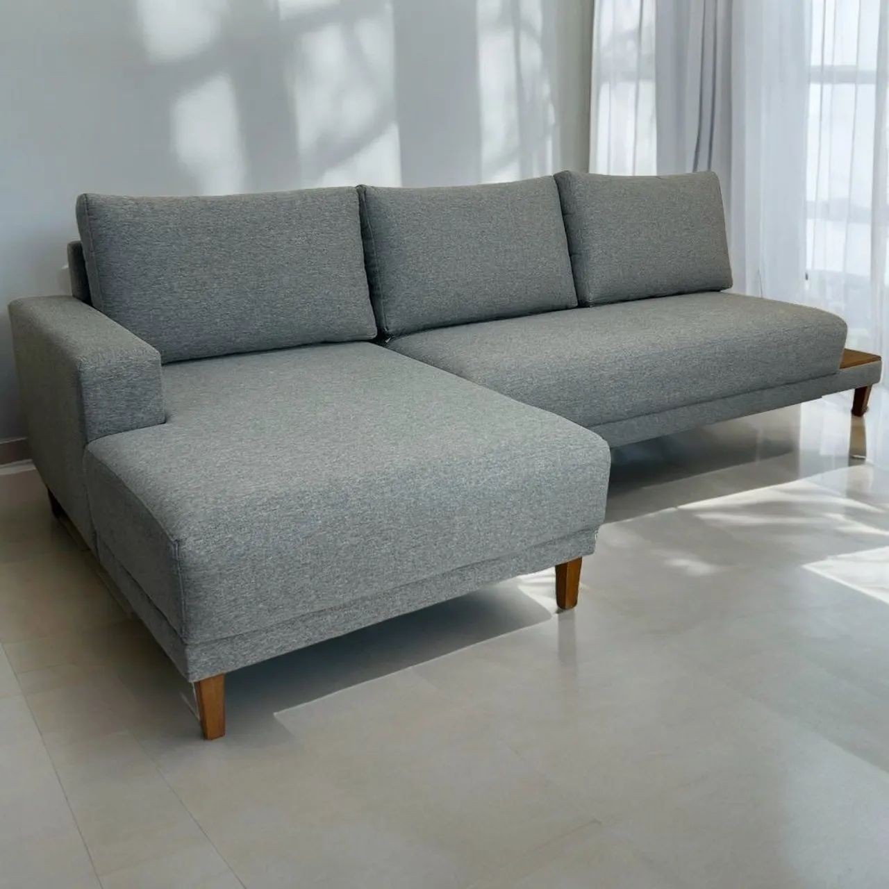 Sofá Firenze 2.90m com Chaise - Entrega Rápida  - Foto 2