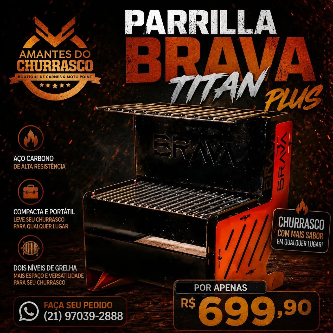 Churrasqueira Parrilla  - Foto 2