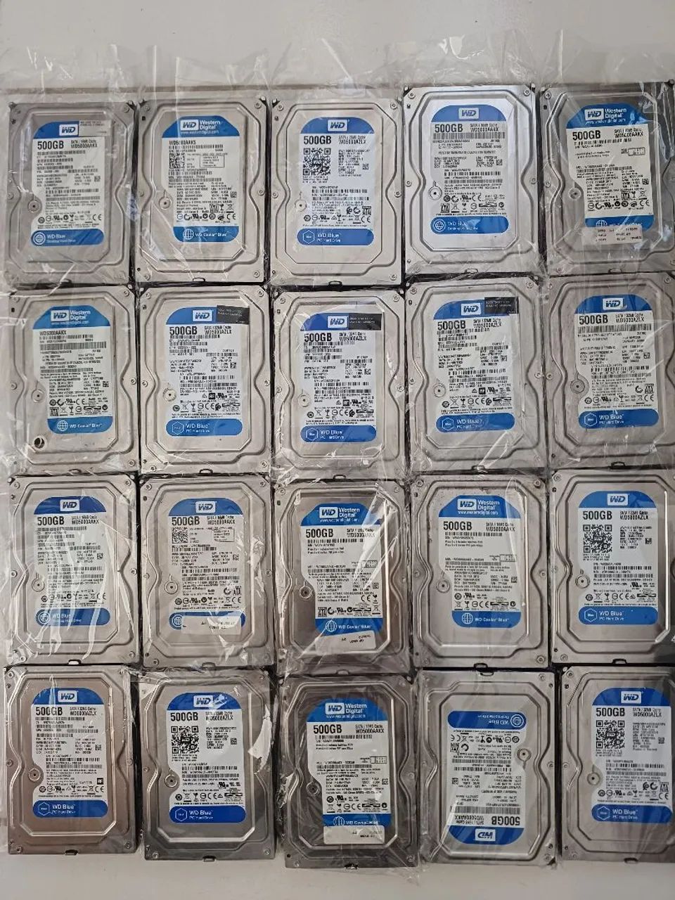 20 hds 500gb wd ou seagate  cftv dvr CPUs  - Foto 2