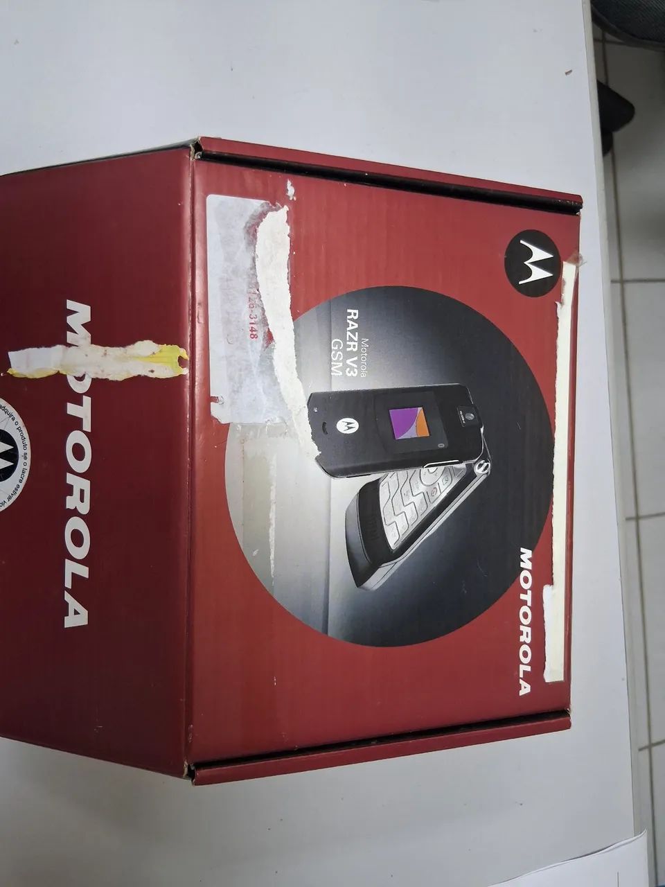 Motorola V3 antigo. 