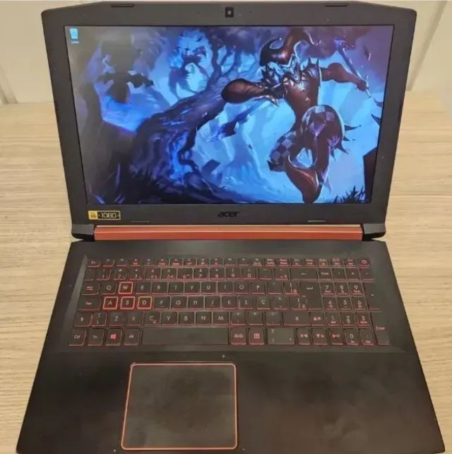 Notebook Acer Nitro 5 i5 7th - 16Gb Ram - GTX 1050 - SSD