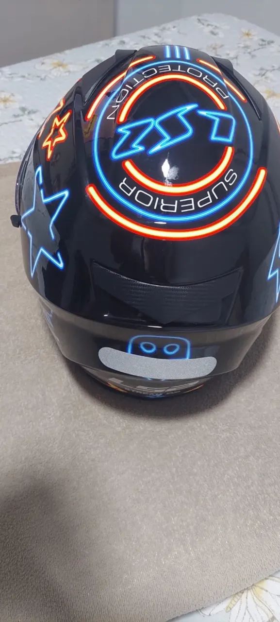 Capacete LS2 Stream Evo (FF320) tamanho 60 - Foto 4