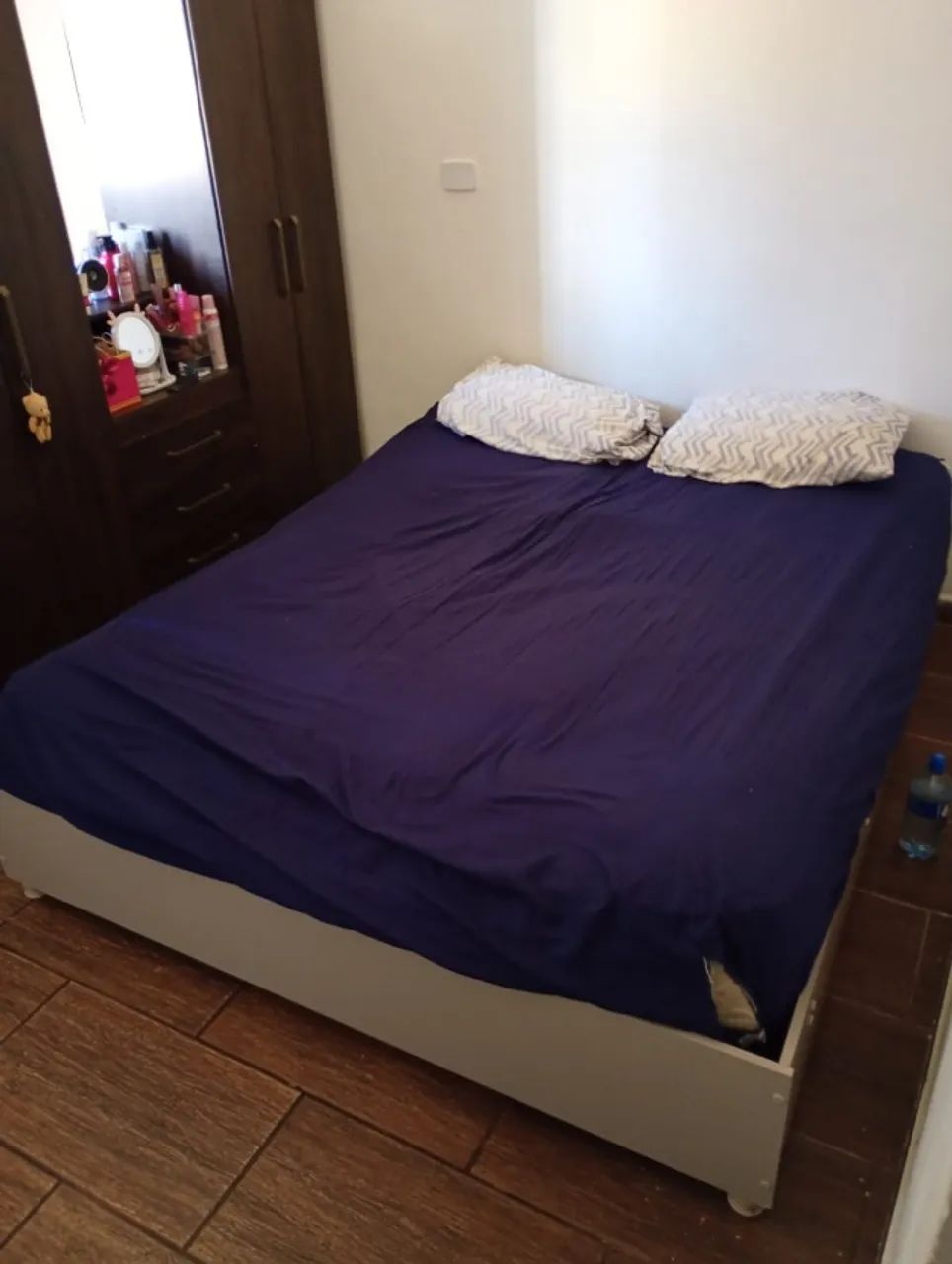Cama Casal 193cm x 144cm Cinza - Foto 2