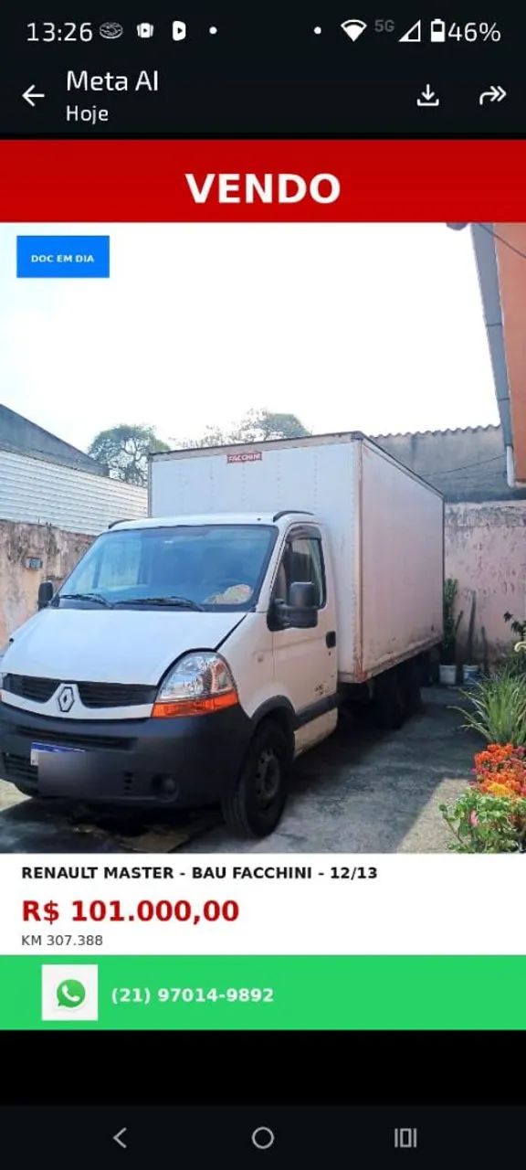 Renault master 2.5 12/13