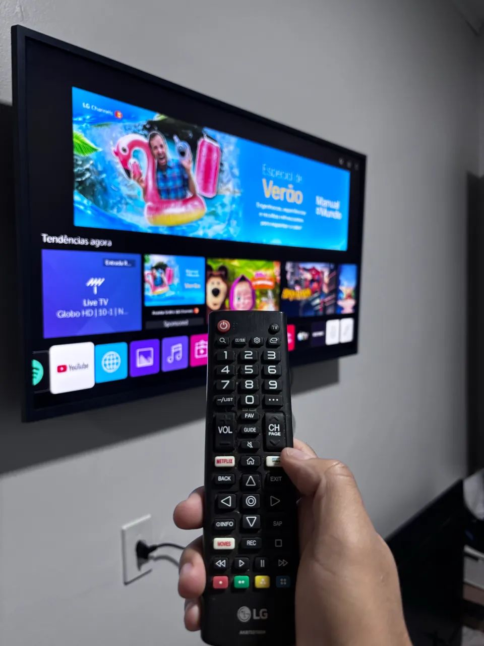 Smart tv LG 43 polegadas 4k, sistema atual.  - Foto 4