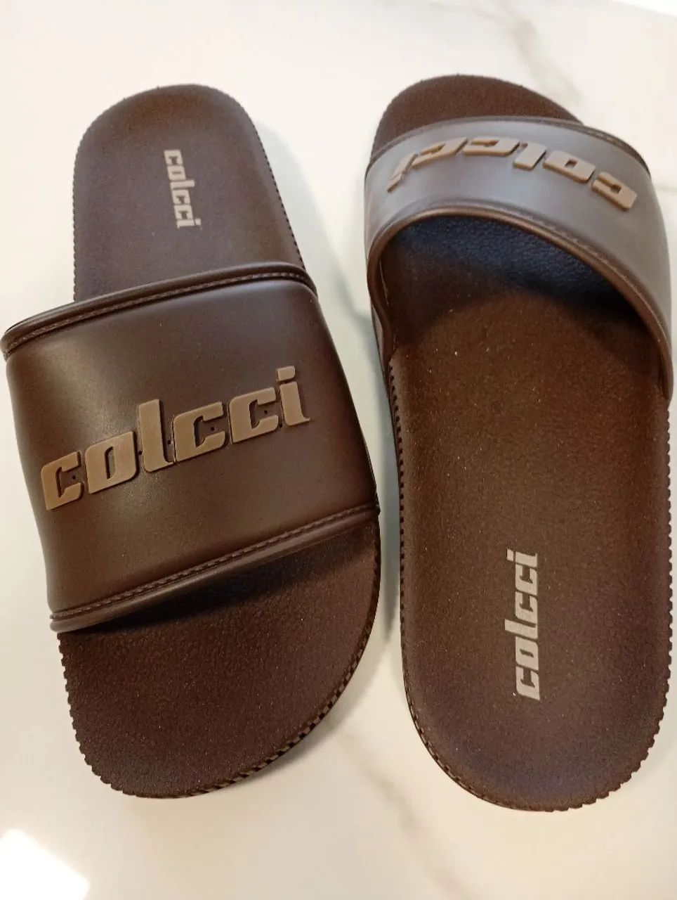 Chinelo Colcci Novo, marrom!! - Foto 3