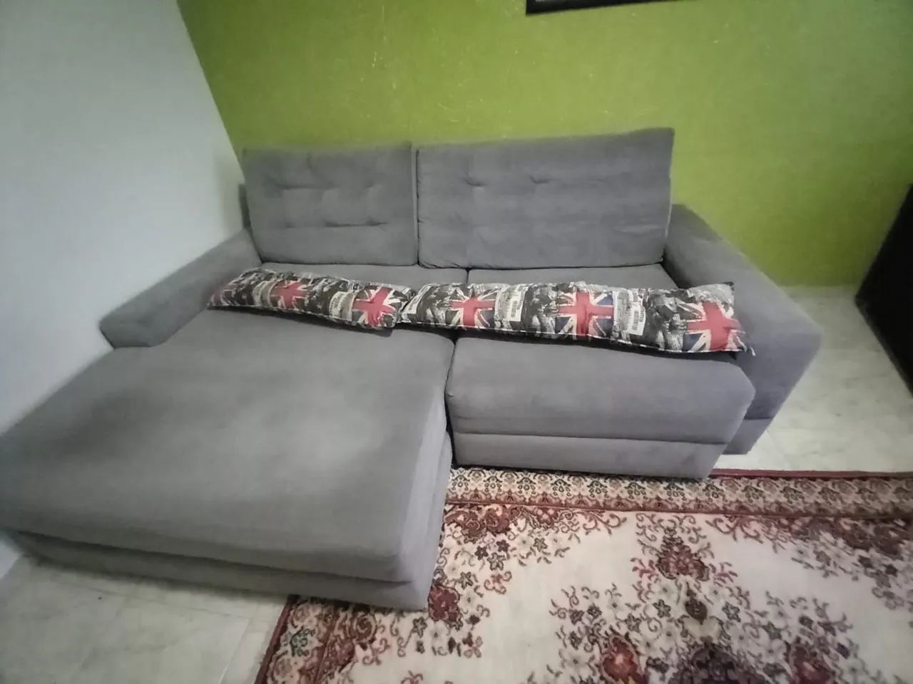 Sofá Retrátil com chaise - attraktiva  - Foto 5