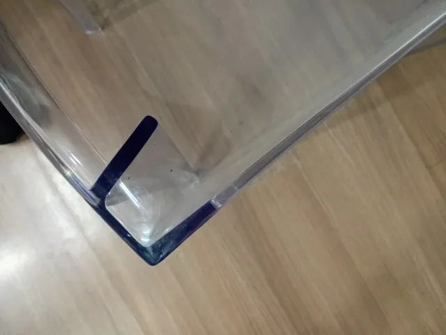 Cadeira Design Victoria Ghost Fixa Acrílico Transparente - Foto 3