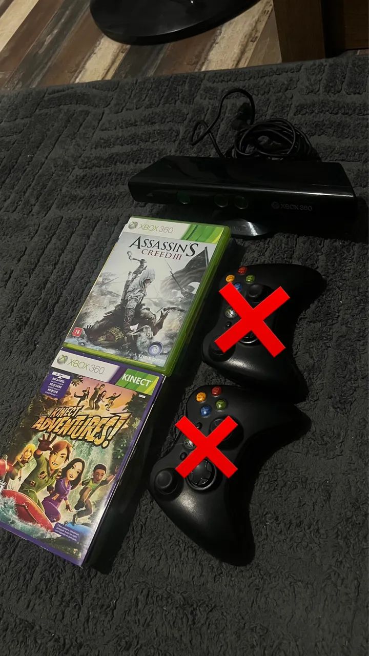 Kinect c/jogos - Foto 3