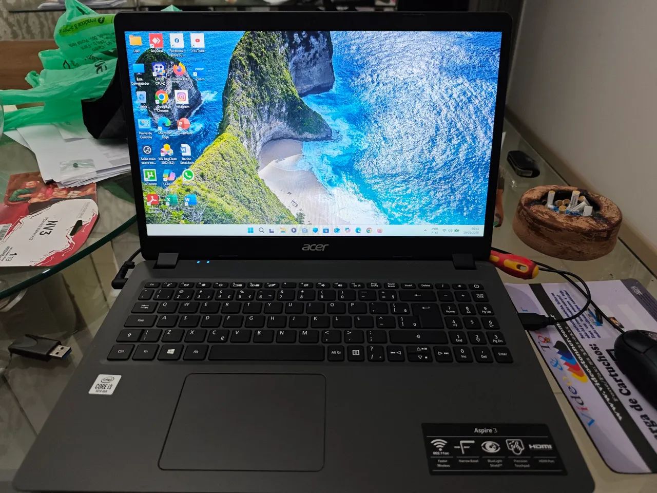 Notebook Acer i3 10 geração 