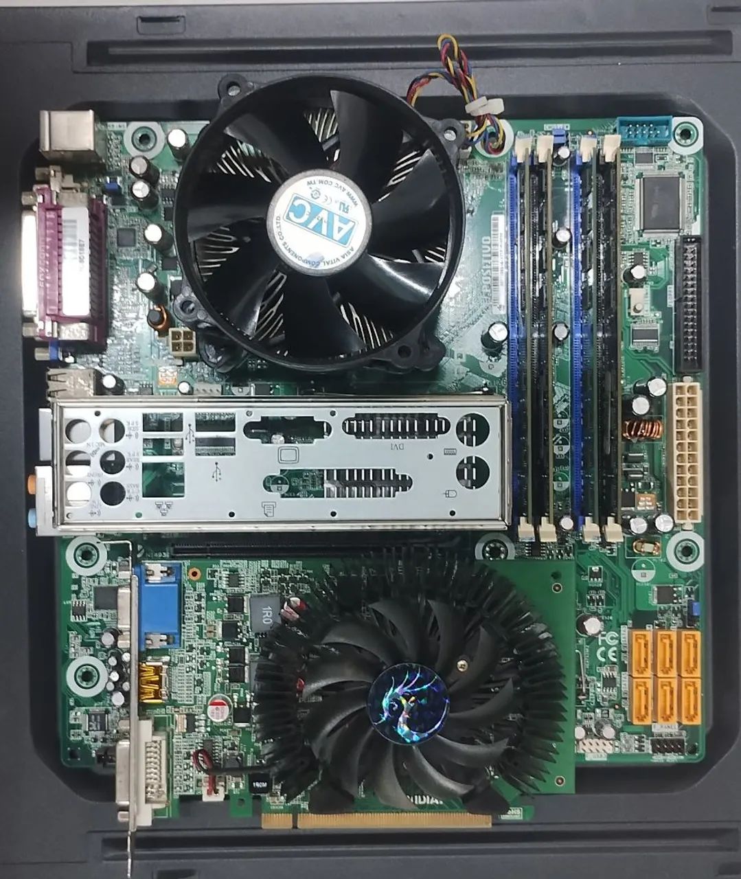E7500 + Placa + 8GB + GT440