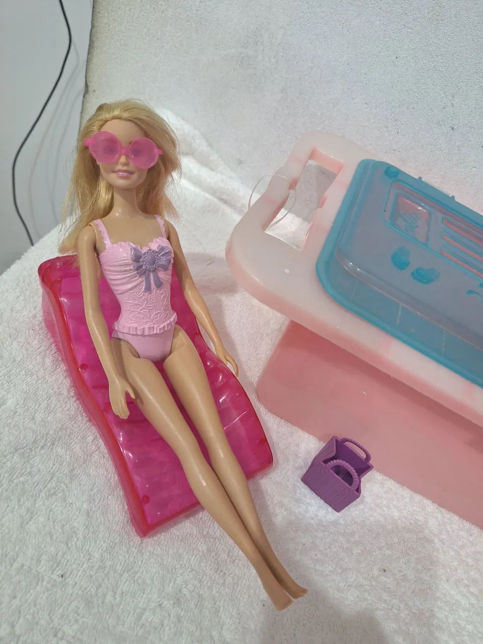 Boneca Barbie e piscina - Foto 2