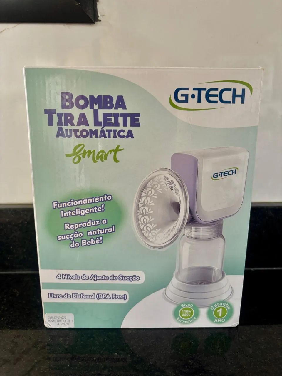 Bomba Tira Leite G-Tech automática 