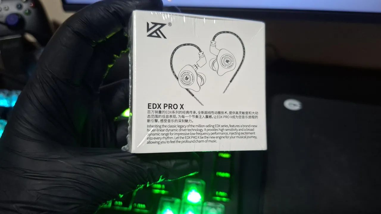 Fone profissional EDX PRO X (com mic) - Foto 4