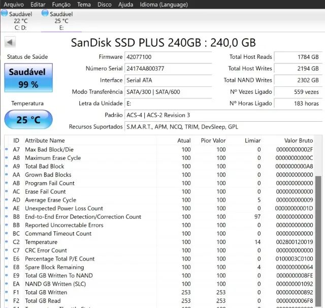 SSD SCANDISK 240G - Foto 2