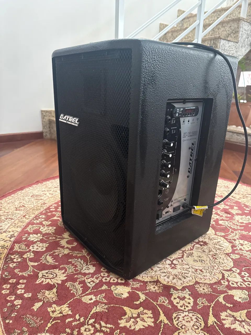 Caixa de som ativa datrel AT 12250w