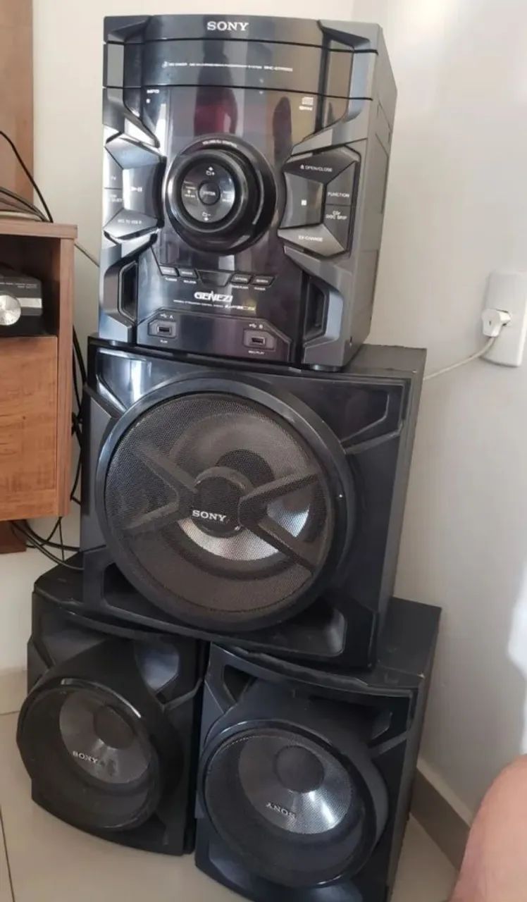MICRO SYSTEM SONY GENEZI GTR 555