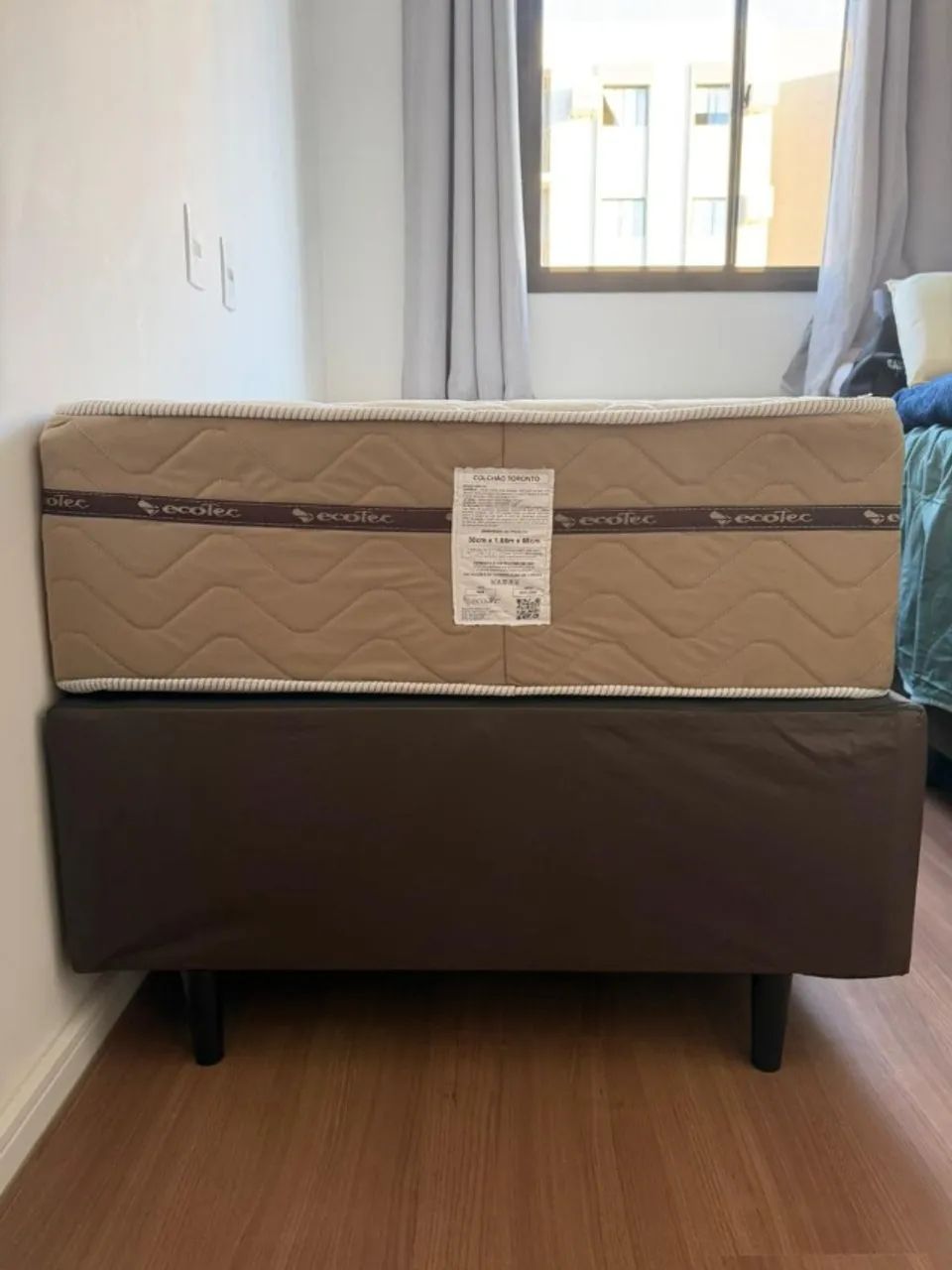 Cama de solteiro - Colchão + base ZERO - Foto 5