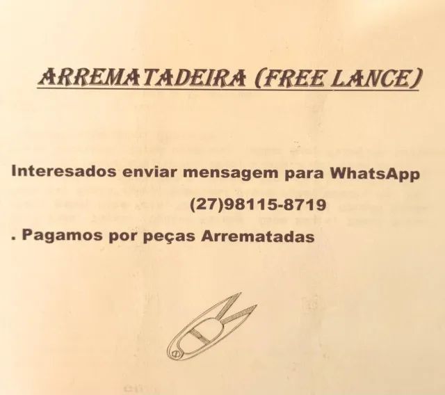 Arrematadeira (free Lance)