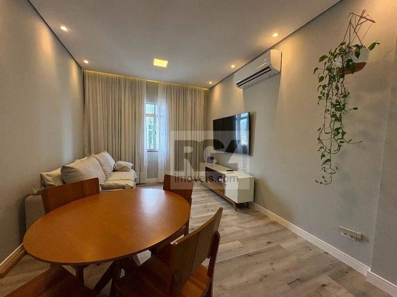 Apartamento com 2 dormitórios para alugar, 58 m² por R$ 4.500,00/ano - Ponta da Praia - Sa - Foto 2