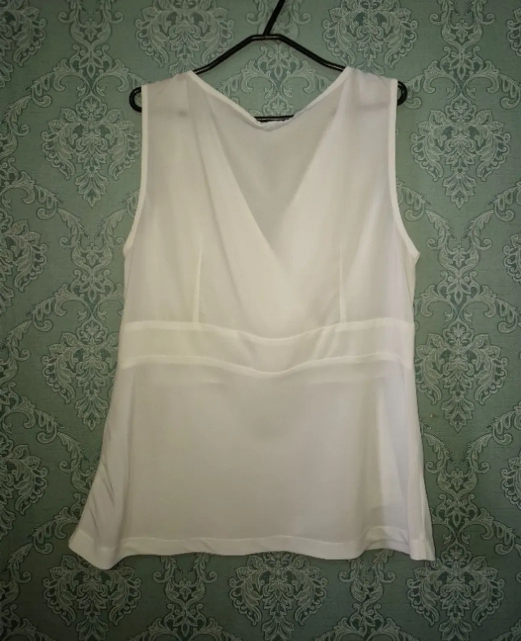 Blusa off white - usada - Foto 2