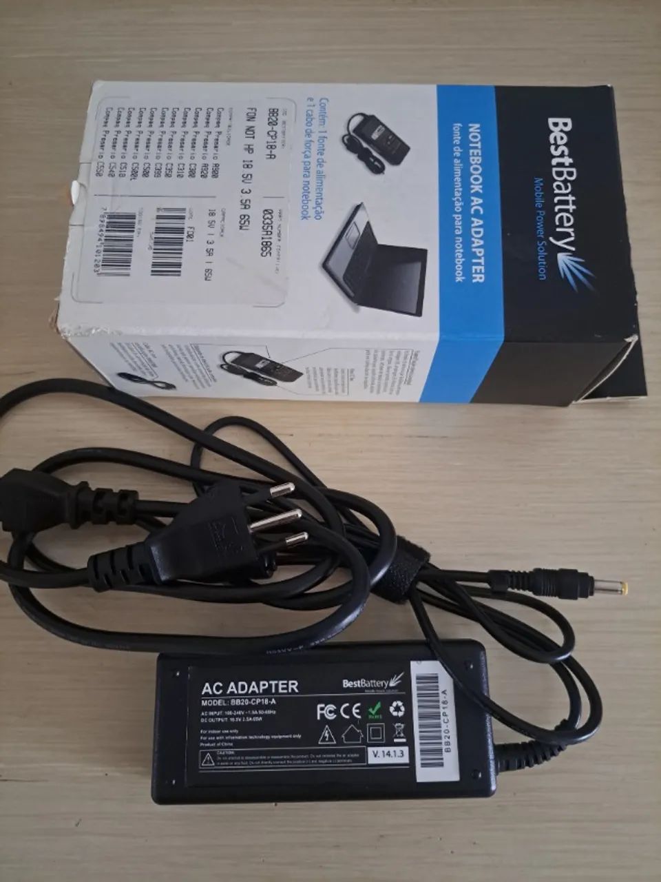 Fonte Para Notebook Hp Bb20-cp18-a - Bestbattery  - Foto 4
