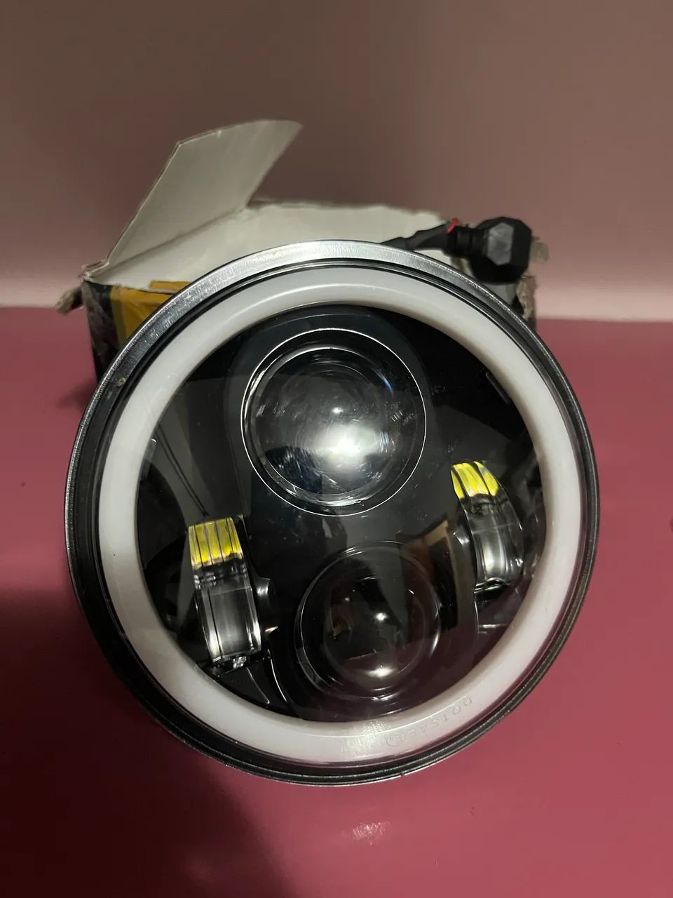 farol de LED universal de 7 polegadas