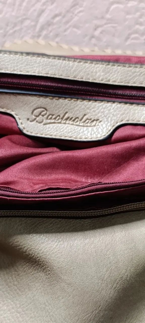 Bolsa marca Baolualan original em couro - Foto 5