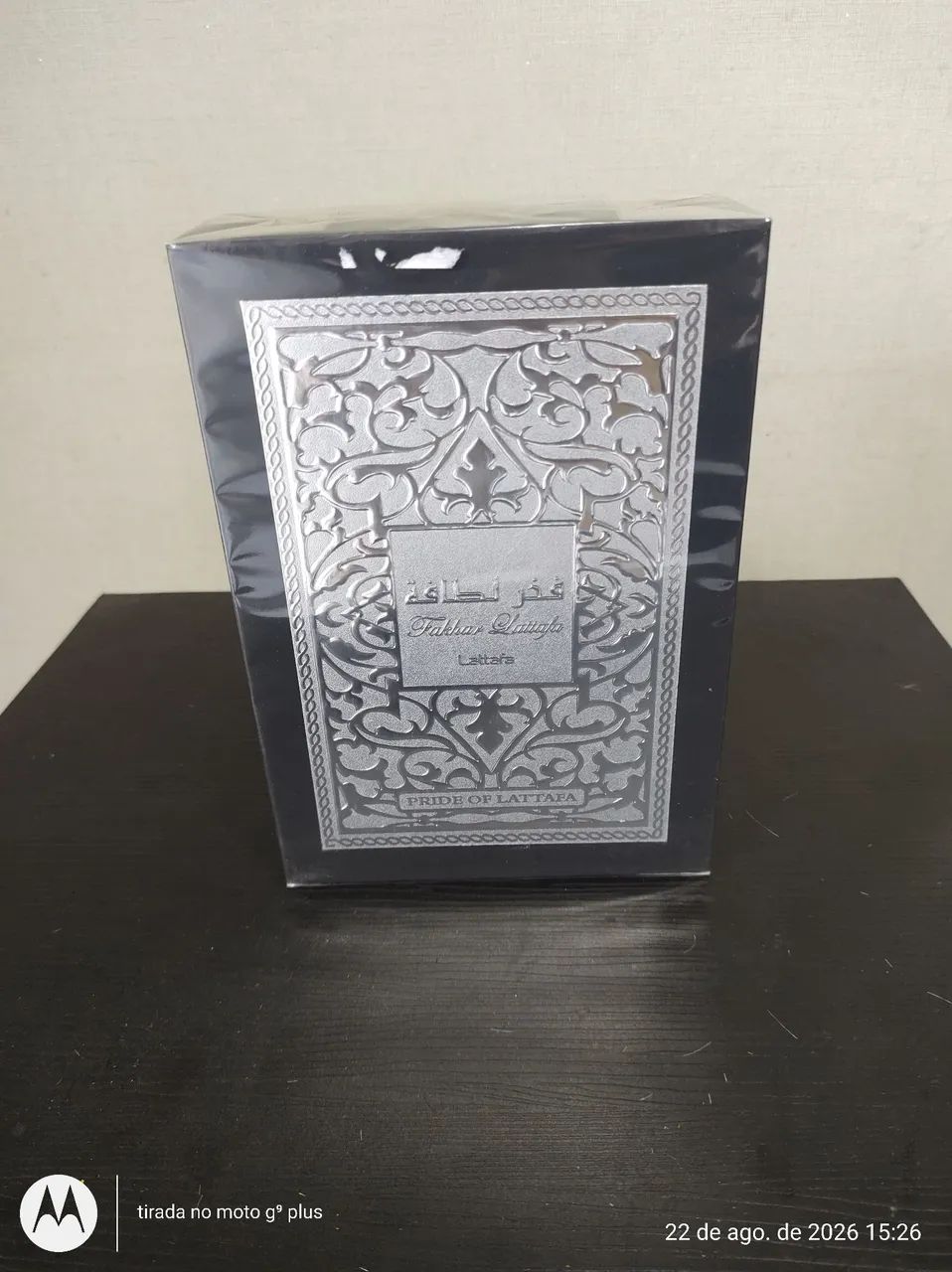 Perfume Árabe Masc. Fakhar Black