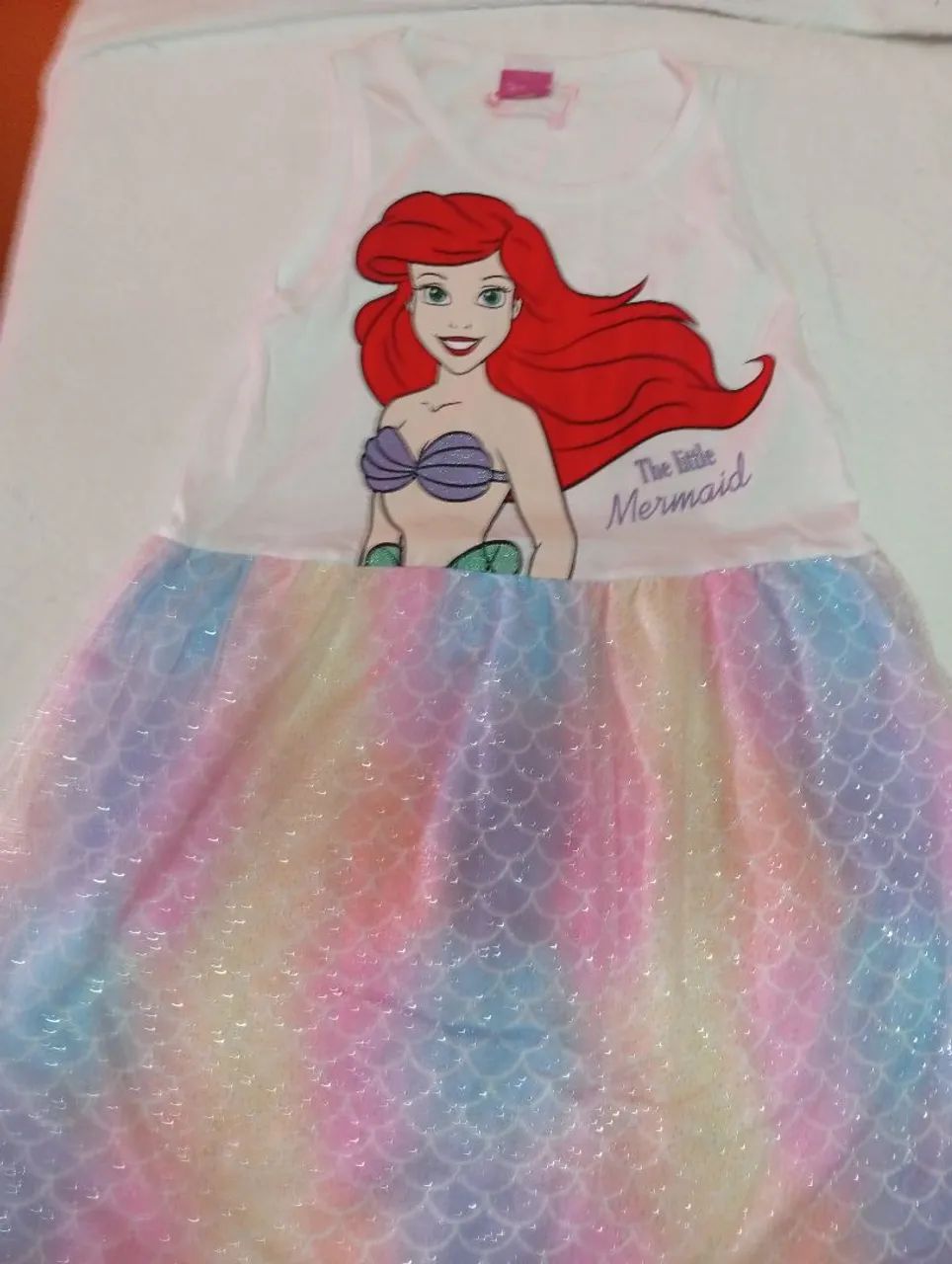 Vestido infantil Ariel 