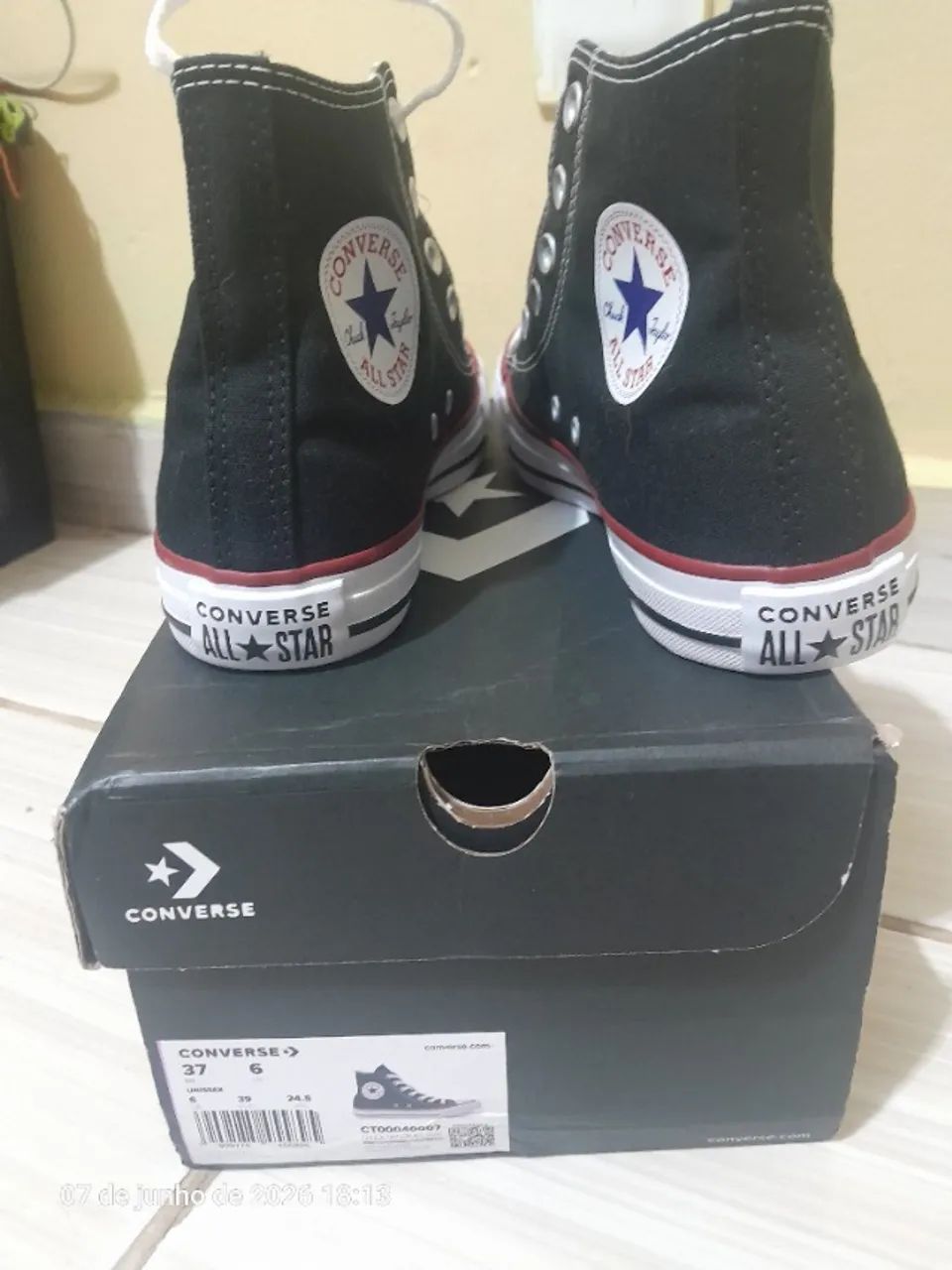 Tênis All Star original cano alto 37 - Foto 4