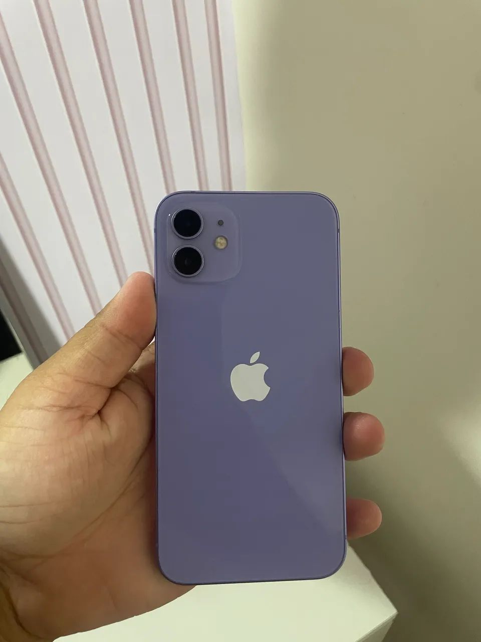 iPhone 12 Lilás 64GB Original Apple + Caixa e Nota - Celulares e