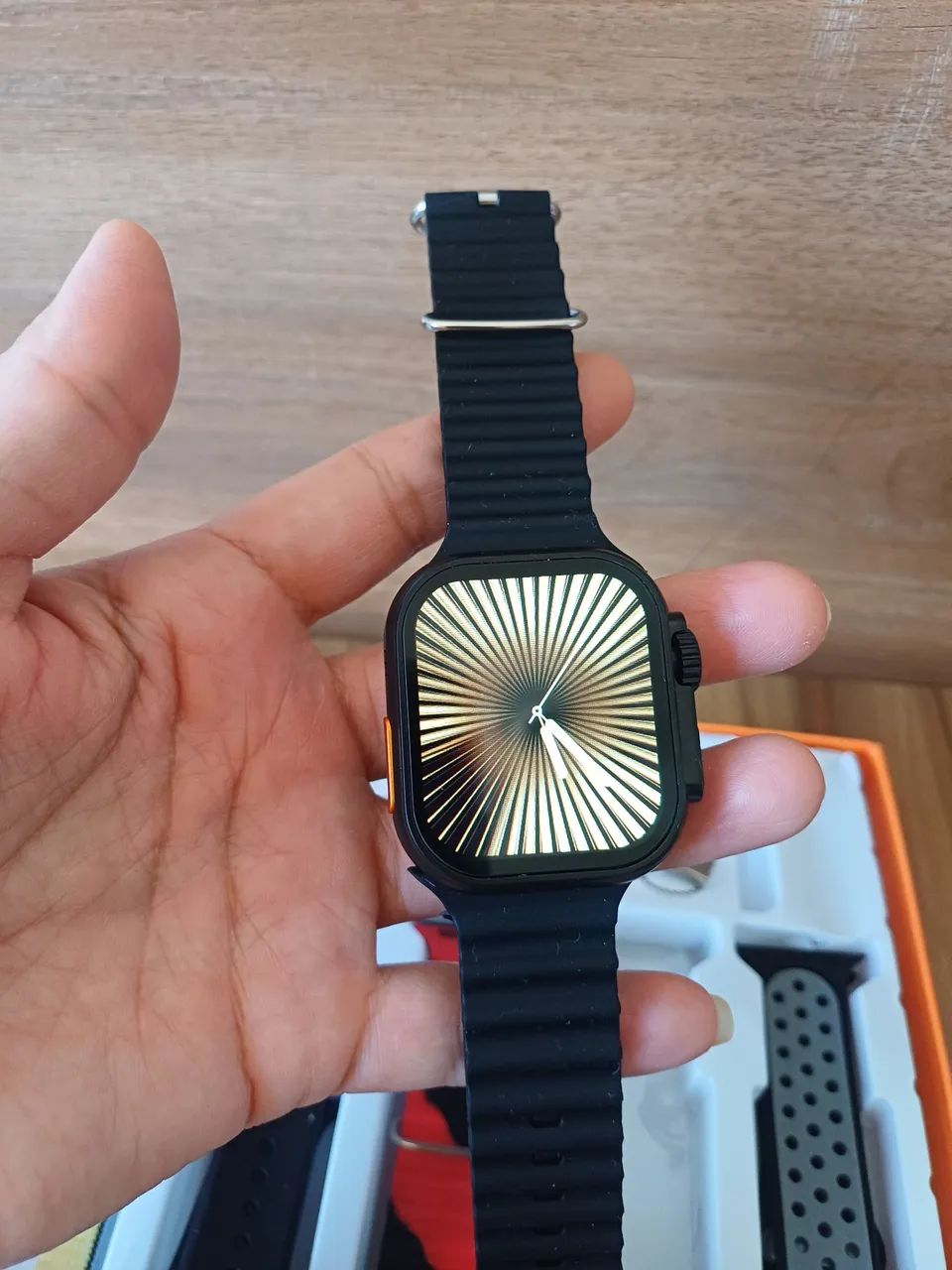 Smartwatch ultra com 7 pulseiras 