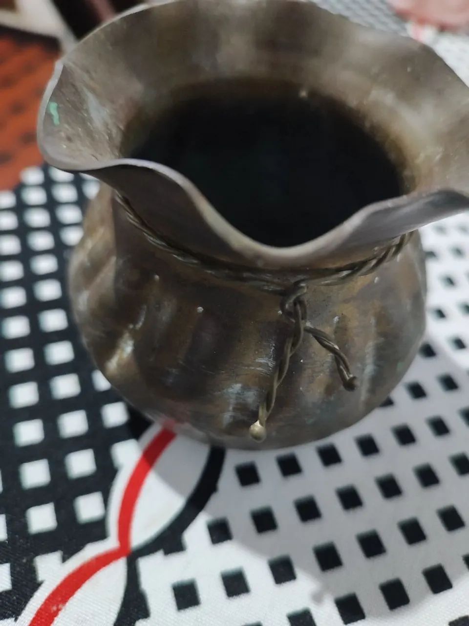Sacolinha de moedas em bronze  - Foto 2