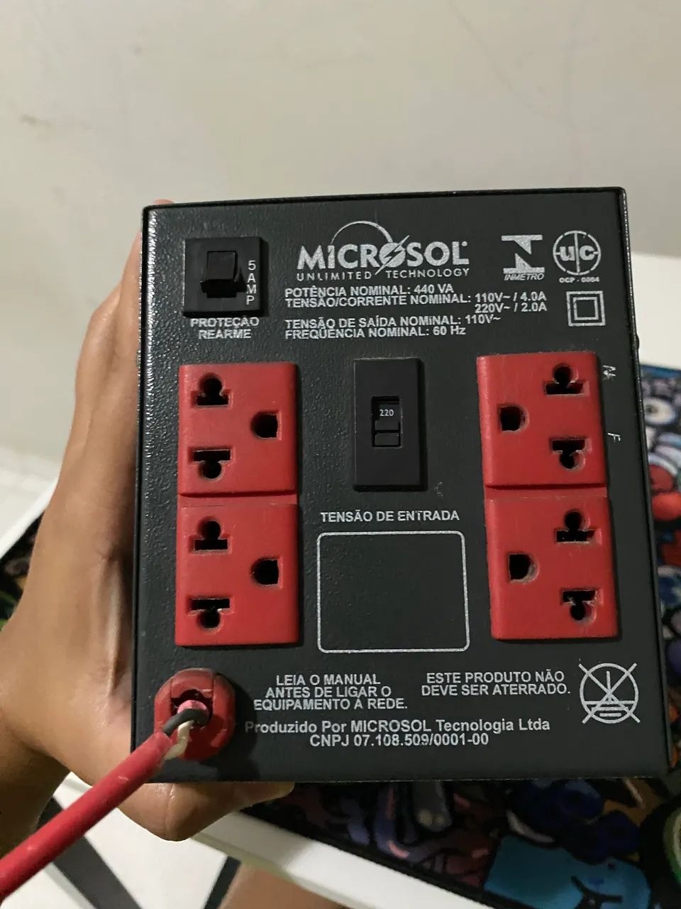 Módulo Isolador Estabilizado Microsol 440VA - Foto 4