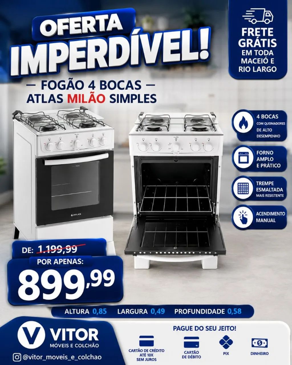 OFERTAS DE FOGÃO  - Foto 3