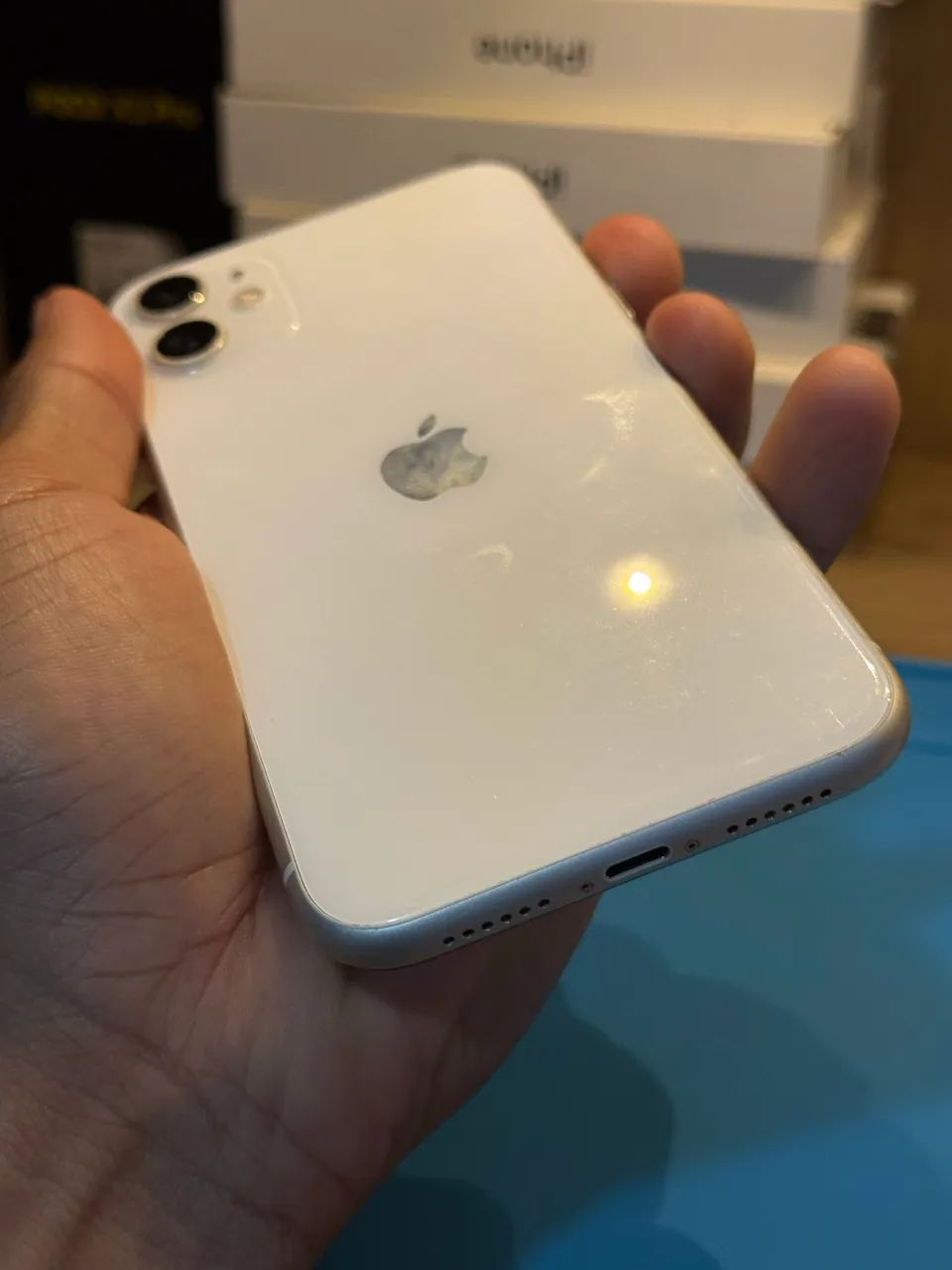 IPHONE 11 128GB pegando tudo perfeitamente ? - Foto 4