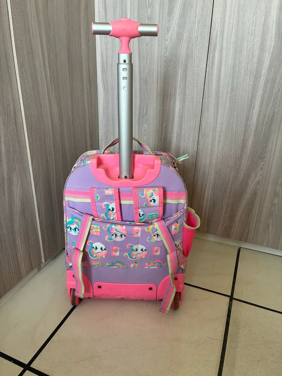 Mochila escolar de rodinhas da marca Puket. - Foto 3