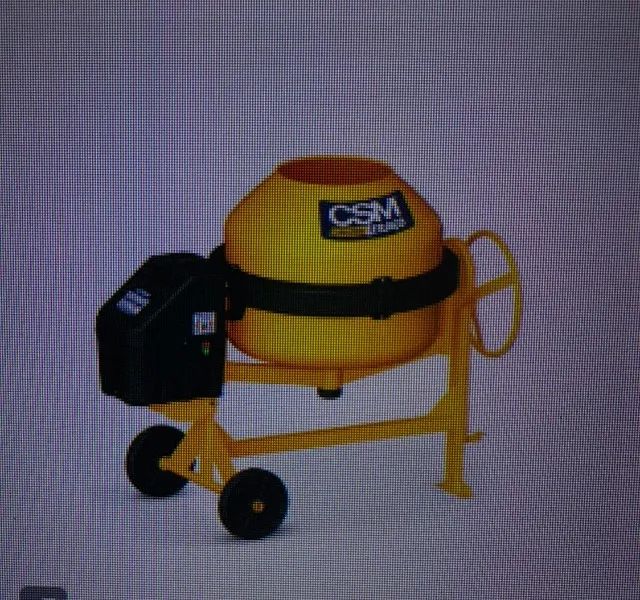 Alugo Betoneira 400 litros.  R$: 350,00 Mensal.
