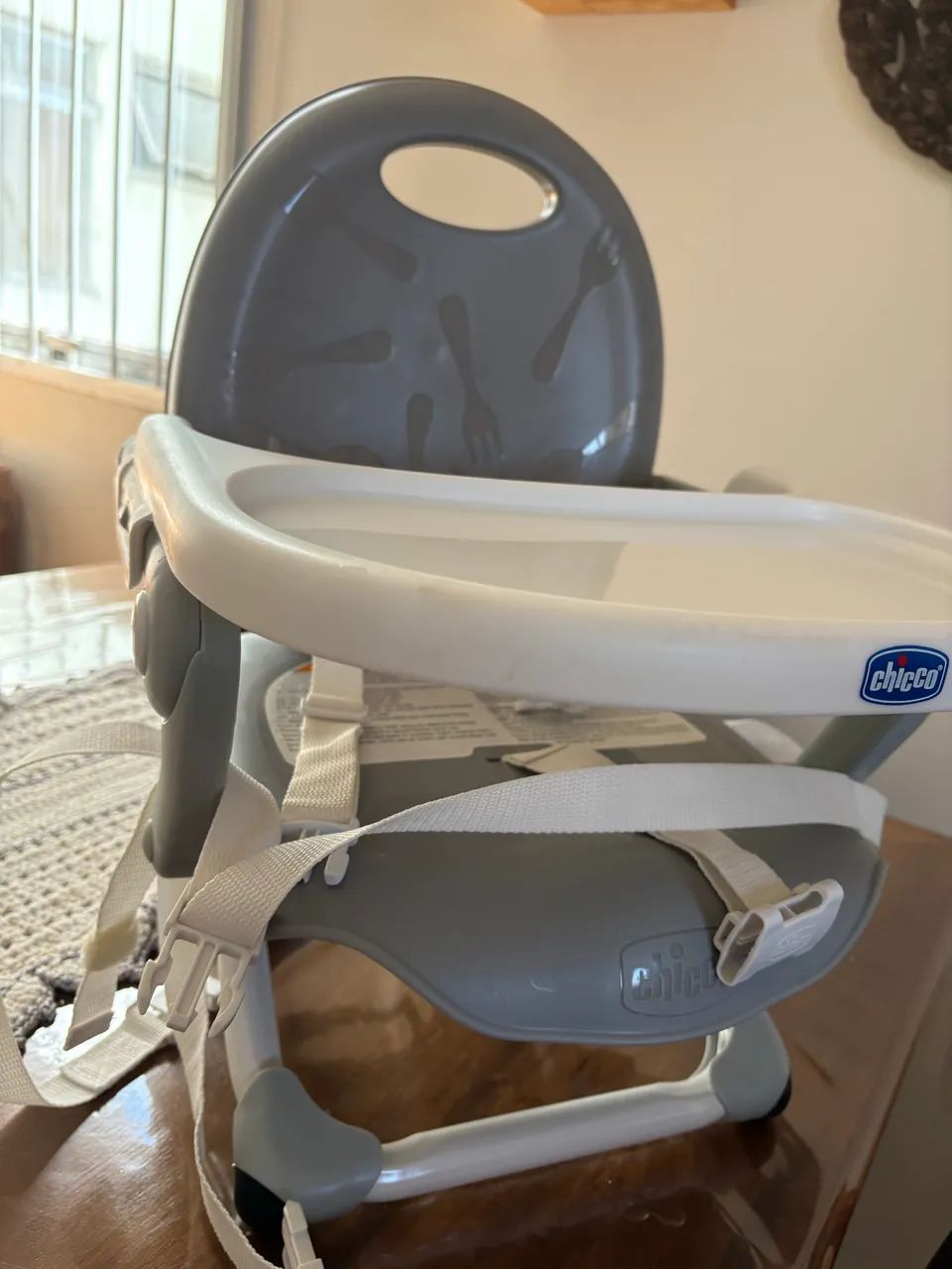Cadeirinha para bebê comer desmontável  - Foto 2