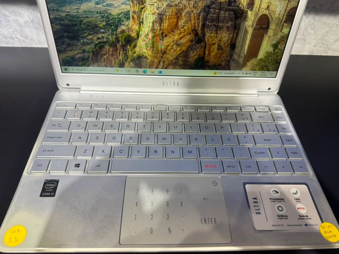 Notebook Ultra Multilaser i5 5° geração 120GB 8GB Ram - Foto 2