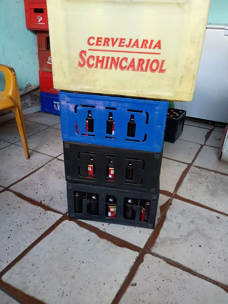 Engradados de cerveja 