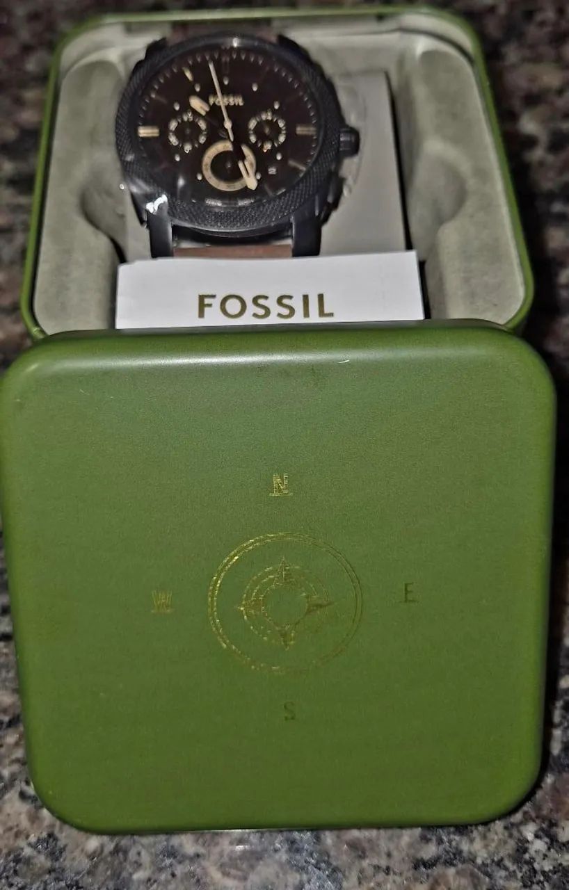 Relógio Fossil Couro - Foto 3