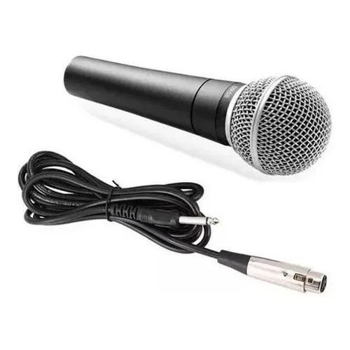 Microfone com fio Lelong LE-903 5m - Foto 2