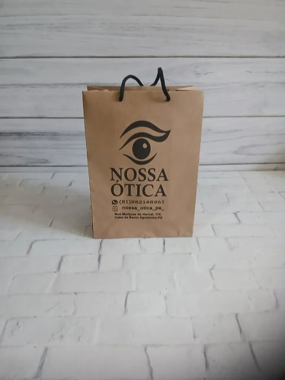 Sacolas em papel kraft
