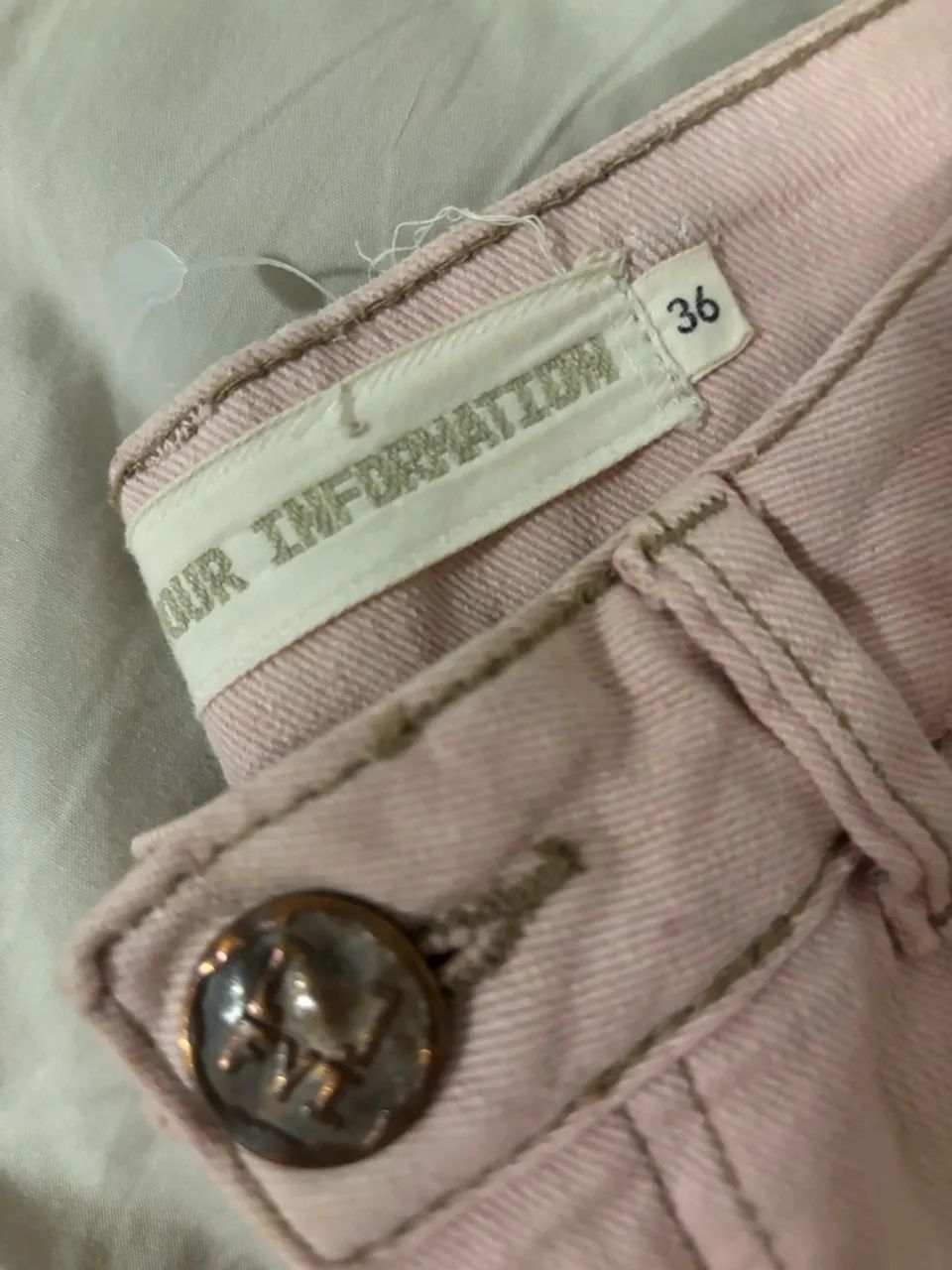 Calça jeans rosa - Foto 3