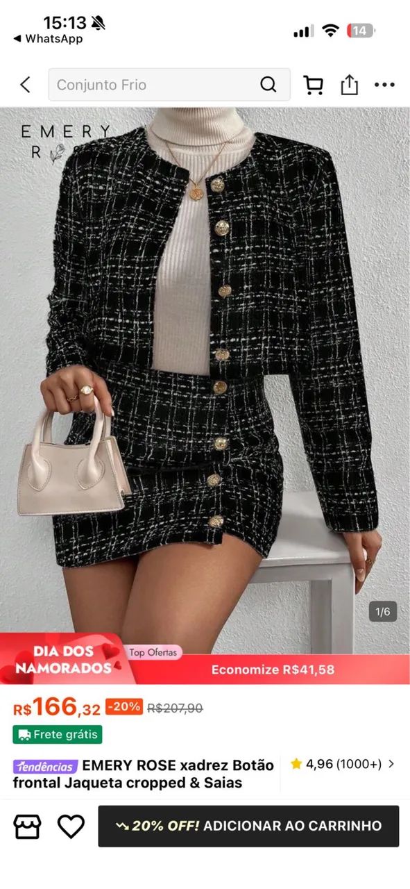 Conjunto shein