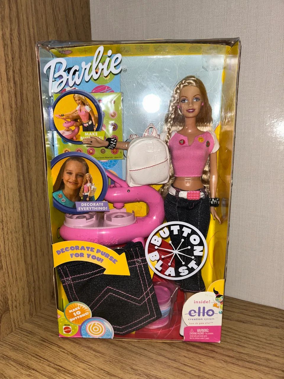 Barbie button blast
