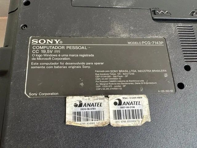 Sony Vaio PCG 7143p Intel Core 2 Duo (LEIA) - Foto 6